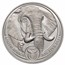 2021 South Africa 1 oz Platinum Big Five Elephant Proof-Coin Only