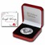 2021 South Georgia & Sandwich Islands Silver Proof £2 Angel Wings