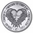2021 South Georgia & Sandwich Islands Silver Proof £2 Angel Wings