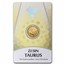 2021 South Korea 1/10 oz Gold ZI:SIN Taurus BU (in Assay Card)