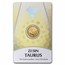 2021 South Korea 1/10 oz Gold ZI:SIN Taurus BU (in Assay Card)
