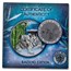 2021 South Korea 1 oz Colorized Silver Tiger BU "Baekho Edition"