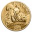 2021 South Korea 1 oz Gold 1 Clay Chiwoo Cheonwang BU