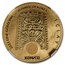 2021 South Korea 1 oz Gold 1 Clay Chiwoo Cheonwang MS-69 NGC