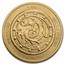 2021 South Korea 1 oz Gold Crown BU