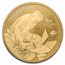 2021 South Korea 1 oz Gold K-Series Taekwondo BU