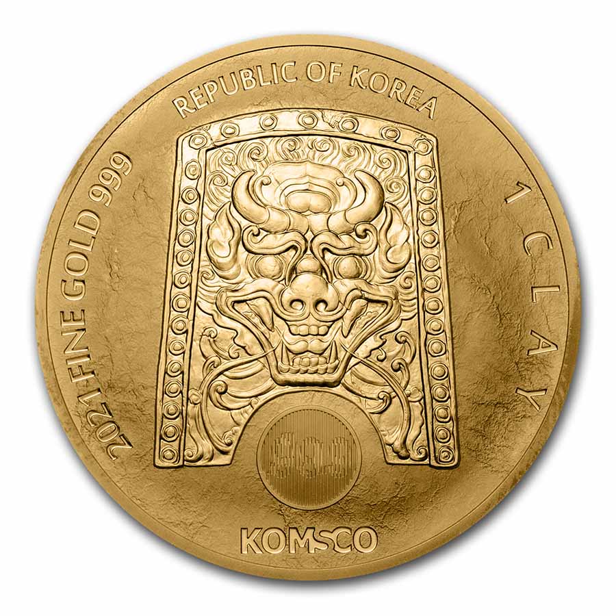 Buy 2021 South Korea 1 oz Gold ZI:SIN Taurus BU | APMEX