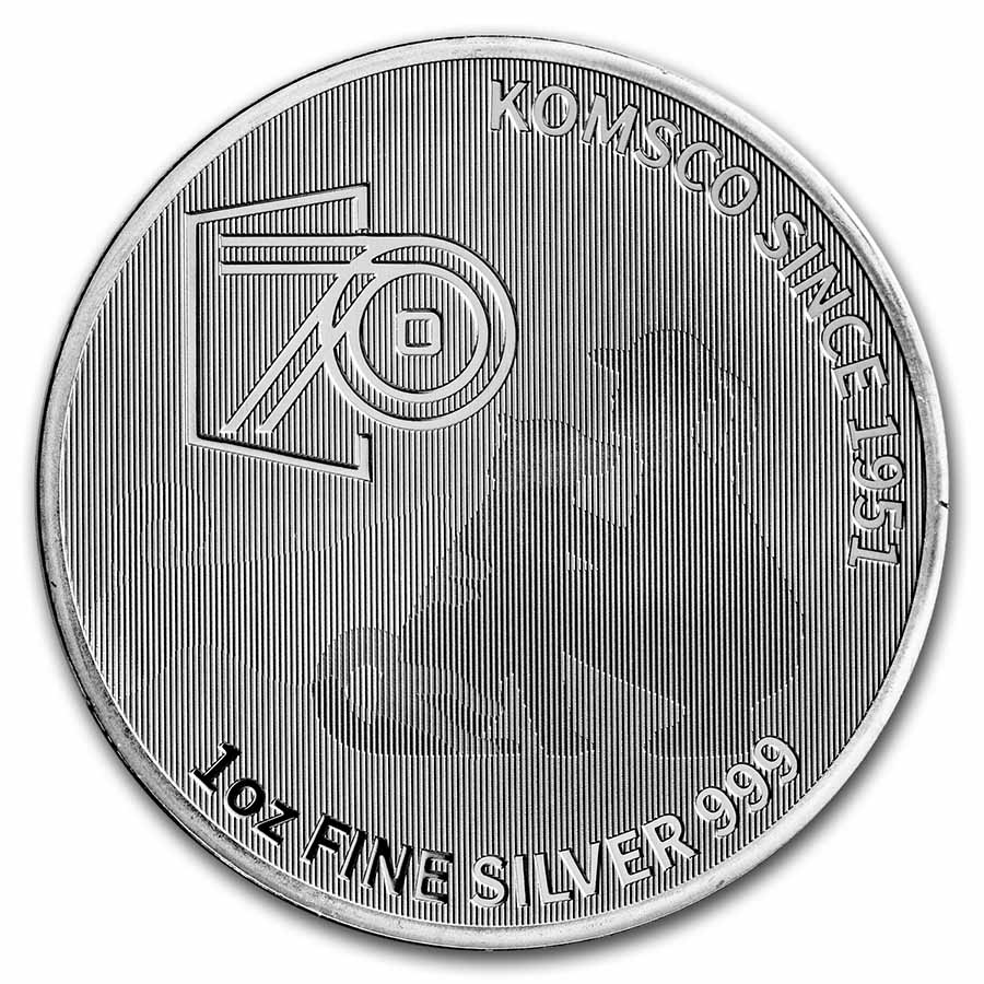 Buy 2021 1 oz Korean Silver Jindo Dog Round BU | APMEX