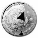 2021 South Korea 1 oz Silver K-Series Taekwondo Proof
