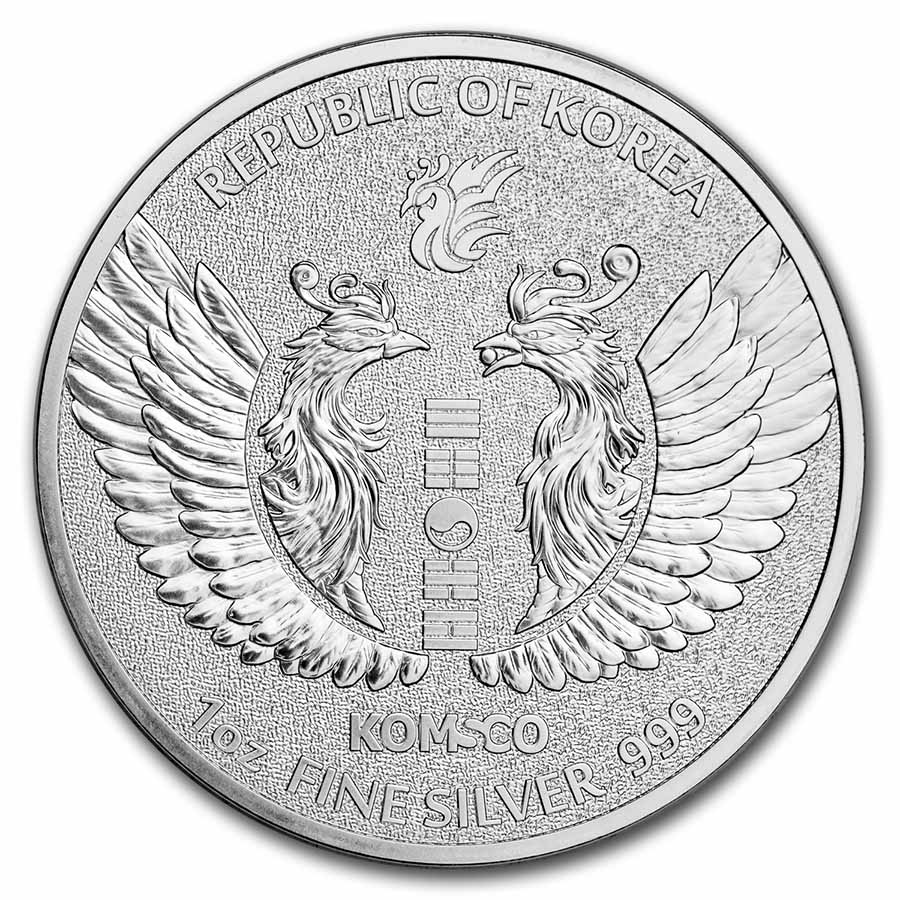 Buy 2021 Korean 1 oz Silver Phoenix Brilliant Uncirc | APMEX