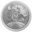 2021 South Korea 10 oz Silver Chiwoo Cheonwang BU
