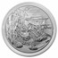 2021 South Korea 10 oz Silver Tiger BU