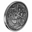 2021 South Korea 10 oz Silver ZI:SIN Taurus Antique