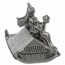 2021 South Korea 8 oz Silver ZI:SIN Rattus Statue