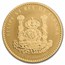 2021 Spain 1 oz Gold Reverse Proof Iberian Lynx Doubloon