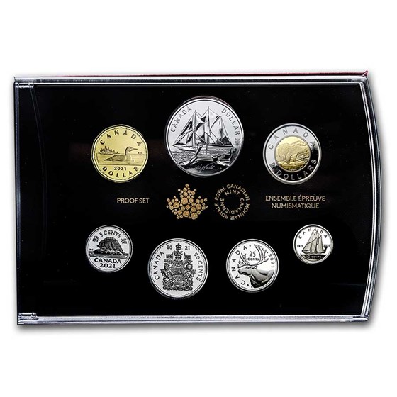 2021 Special Edition Silver Dollar Set 100th Anniv of Bluenose 2021 Special Edition Silver Dollar Set 100th Anniv of Bluenose