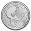 2021 St. Helena 1/10 oz Platinum Queen's Virtues: Victory BU