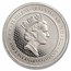 2021 St. Helena 1/3 oz Platinum Rose Crown Guinea