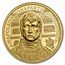 2021 St. Helena 1/4 oz Gold Napoleon Bonaparte 200th Anniversary