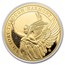 2021 St. Helena 1 oz Gold £100 Queen's Virtues: Victory BU