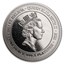 2021 St. Helena 1 oz Platinum Queen's Virtues: Victory BU