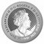 2021 St. Helena 1 oz Silver £1 Cash India Wildlife: The Elephant