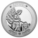 2021 St. Helena 1 oz Silver £1 Napoleon Angel Proof