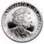 2021 St. Helena 1 oz Silver £1 Queen's Virtues Truth Proof