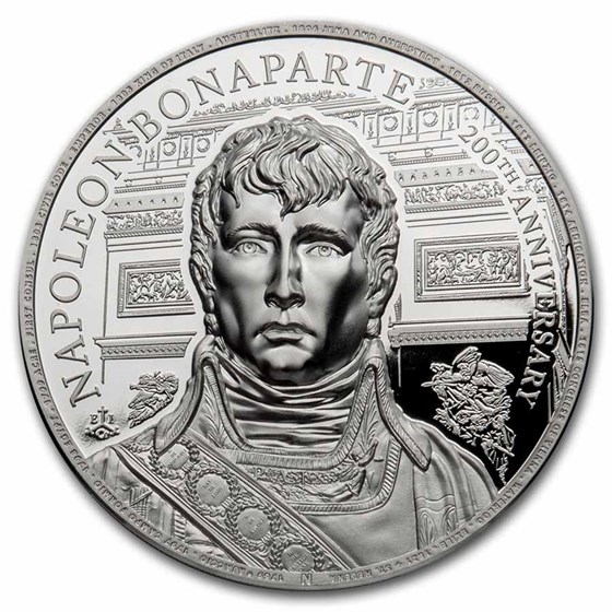 2021 St. Helena 1 oz Silver Napoleon Bonaparte 200th Anniversary 2021 St. Helena 1 oz Silver Napoleon Bonaparte 200th Anniversary