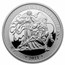 2021 St. Helena 5 oz Silver £5 Una and the Lion Proof
