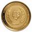 2021 St. Lucia 1 oz Gold Botanical Gardens BU