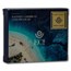 2021 St. Lucia 1 oz Gold Botanical Gardens (Colorized)