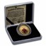 2021 St. Lucia 1 oz Gold Botanical Gardens (Colorized)