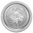 2021 St. Lucia 1 oz Silver Botanical Gardens BU