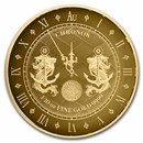2021 Tokelau 1/10 oz Gold $10 Chronos (Prooflike)