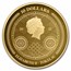 2021 Tokelau 1/10 oz Gold $10 Chronos (Prooflike)