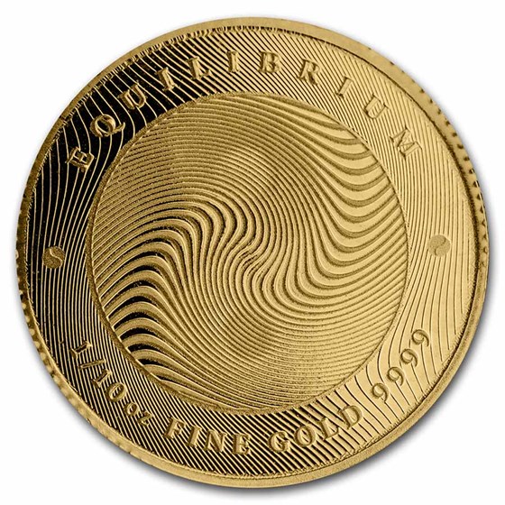 2021 Tokelau 1/10 oz Gold $10 Equilibrium (Prooflike) 2021 Tokelau 1/10 oz Gold $10 Equilibrium (Prooflike)