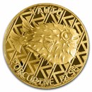 2021 Tokelau 1 oz Gold $100 Porcupine Fish
