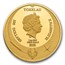 2021 Tokelau 1 oz Gold $100 The Great Old One: Cthulhu Coin