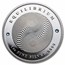 2021 Tokelau 1 oz Proof Silver $5 Equilibrium (w/ Box & COA)