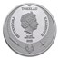 2021 Tokelau 1 oz Silver $2 The Great Old One: Cthulhu Coin