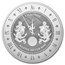 2021 Tokelau 1 oz Silver $5 Chronos BU