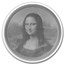 2021 Tokelau 1 oz Silver $5 ICON Mona Lisa (Prooflike)