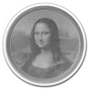 2021 Tokelau 1 oz Silver $5 ICON Mona Lisa (Prooflike)