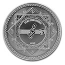 2021 Tokelau 1 oz Silver $5 Vivat Humanitas