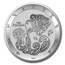 2021 Tokelau 1 oz Silver $5 Zodiac Series: Aquarius BU