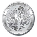 2021 Tokelau 1 oz Silver $5 Zodiac Series: Gemini BU 2021 Tokelau 1 oz Silver $5 Zodiac Series: Gemini BU