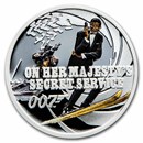 2021 TUV 1/2 oz Ag 007 James Bond: Her Majesty's Secret Service
