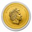 2021 Tuvalu 1 oz Gold Black Flag (The Red Flag Fleet)