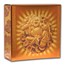 2021 Tuvalu 1 oz Gold Laughing Buddha Jade Proof
